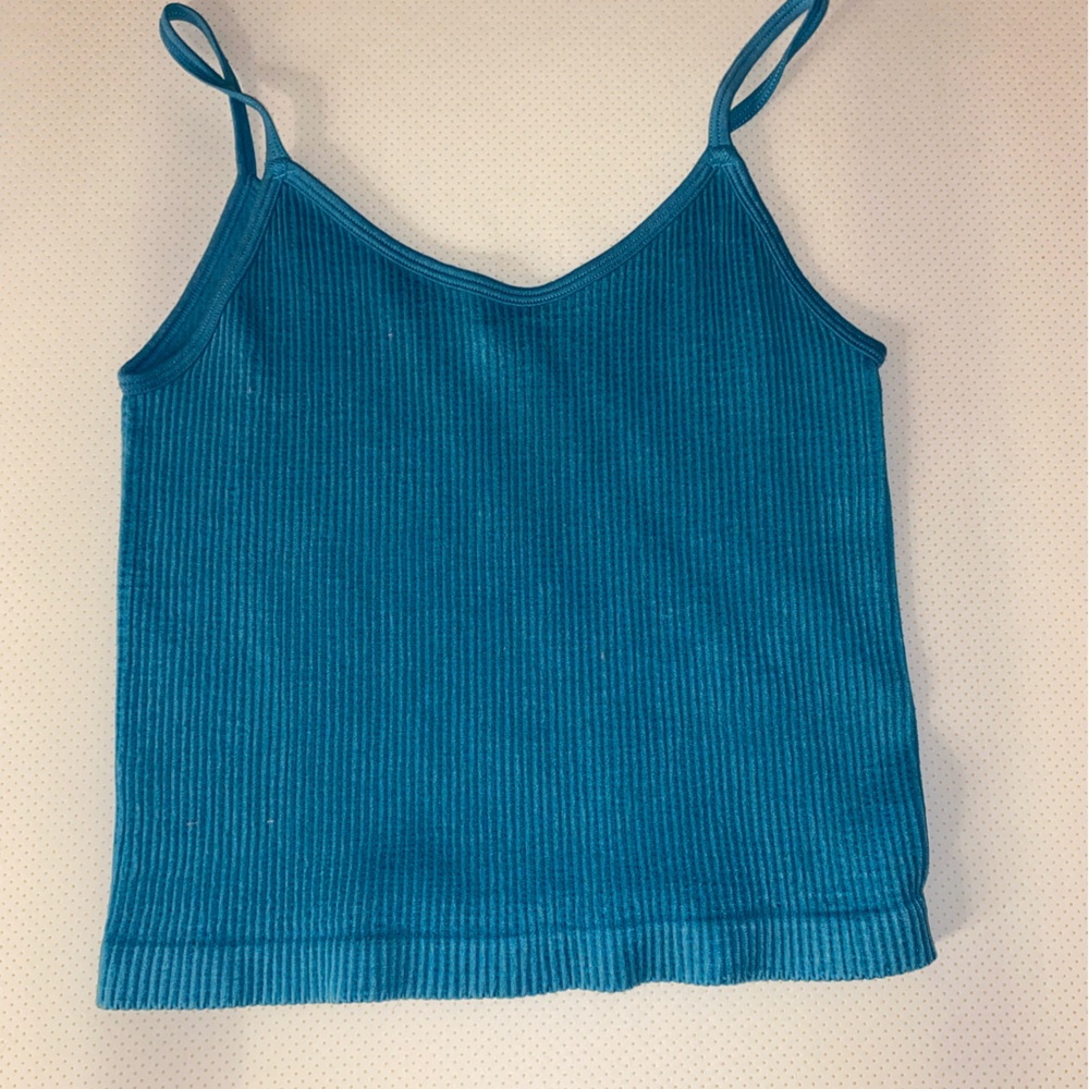 Blue crop top size m